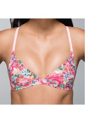 Lululemon floral bikini top